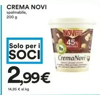 Coop Novi Crema 200 G(ml) offerta
