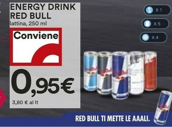 Coop Red bull Energy Drink 250 G(ml) offerta
