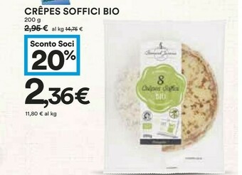 Coop Crepes Soffici Bio 200 G offerta