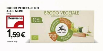 Coop Alce Nero - Brodo Vegetale Biologico 100 g(ml) offerta