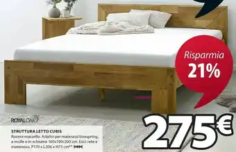 Struttura Letto Cubis