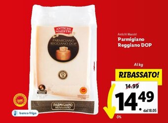 Lidl Antichi Maestri Parmigiano Reggiano DOP offerta