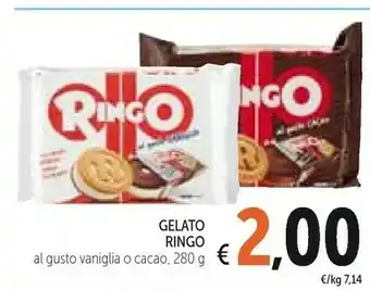 Conad Ringo Gelato Snack Gusto Vaniglia offerta