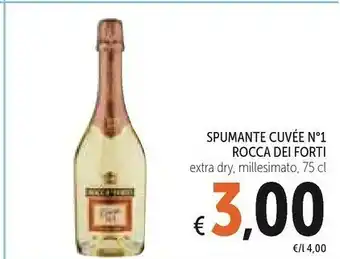 Conad Rocca dei forti Spumante Cuvee N.1 offerta
