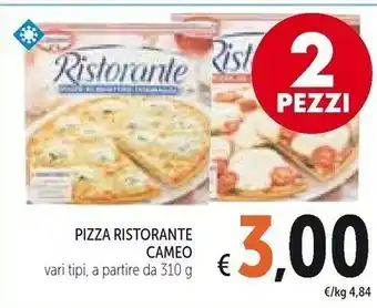 Conad Pizza Ristorante Margherita 310g offerta