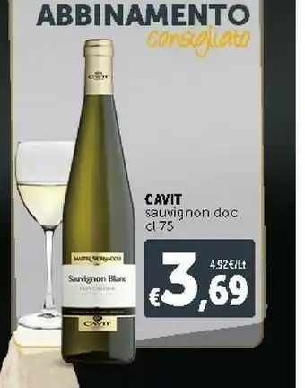 Deco Supermercati Cavit Trentino DOC 750 G(ml) offerta