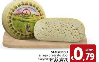 Deco Supermercati San rocco Asiago Pressato Dop offerta