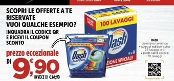 Deco Supermercati Dash Detersivo Lavatrice offerta