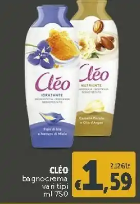 Deco Supermercati Cleo Bagnocrema offerta