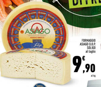 Conad FORMAGGIO ASIAGO D.O.P. SOLIGO offerta