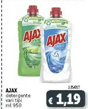 Deco Supermercati Ajax Detergente Classico offerta
