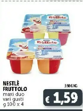 Deco Supermercati Nestlè Nestlè - Fruttolo Maxi Duo 400 g(ml) offerta