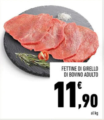 Conad FETTINE DI GIRELLO DI BOVINO ADULTO offerta