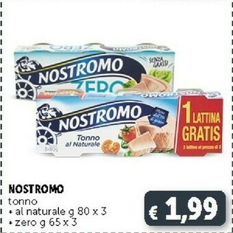 Deco Supermercati Nostromo Tonno offerta