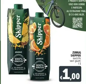 Deco Supermercati Zuegg Skipper Succhi offerta