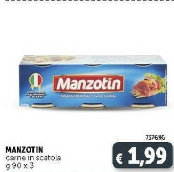 Deco Supermercati Manzotin Carne In Scatola offerta