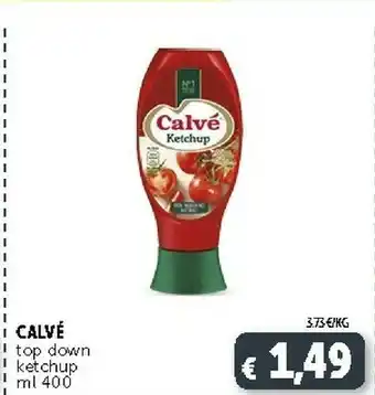 Deco Supermercati Calvè Top Down Ketchup offerta