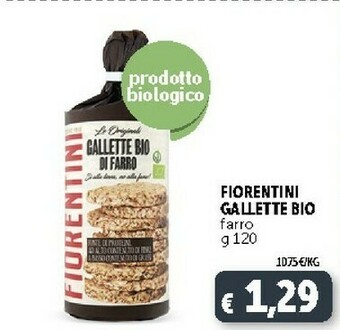 Deco Supermercati Fiorentini Gallette Bio Farro offerta