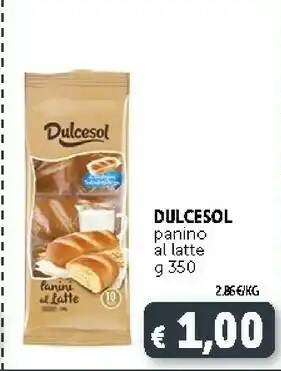 Deco Supermercati Dulcesol - Panini al Latte 350 g(ml) offerta