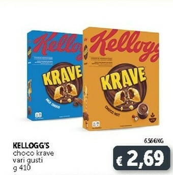Deco Supermercati Kellogg's - Krave Dark Choco 410 g(ml) offerta