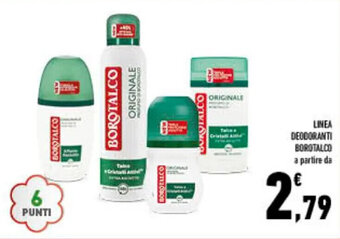 Conad LINEA DEODORANTI BOROTALCO offerta