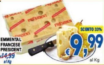 DEM EMMENTAL FRANCESE PRESIDENT offerta