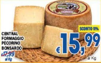 DEM CENTRAL FORMAGGIO PECORINO BONSARDO offerta