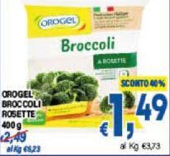 DEM OROGEL BROCCOLI ROSETTE 400 g offerta