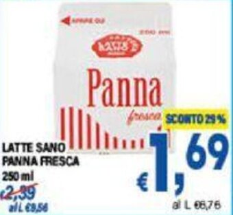 DEM LATTE SANO PANNA FRESCA 250 ML offerta