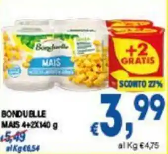 DEM Bonduelle MAIS 4+2x140 g offerta