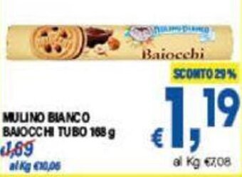 DEM MULINO BIANCO BAIOCCHI TUBO 168 G offerta