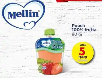 Italmark Mellin Pouch 100% frutta 90 gr offerta
