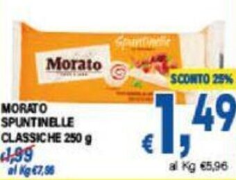 DEM MORATO SPUNTINELLE CLASSICHE 250 g offerta