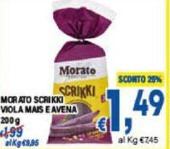 DEM MORATO SCRIKKI VIOLA MAIS E AVENA 200 G offerta