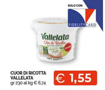 CUOR DI RICOTTA VALLELATA gr 230