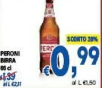 DEM PERONI BIRRA 66 cl offerta