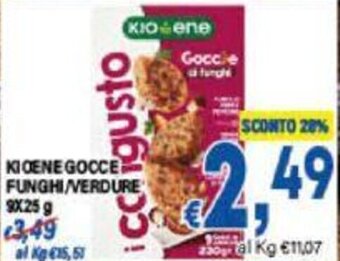DEM KIOENE GOCCE FUNGHI/VERDURE 9X25 G offerta