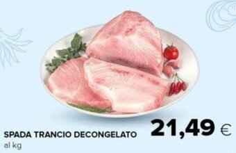 Oasi SPADA TRANCIO DECONGELATO offerta