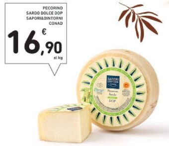Conad PECORINO SARDO DOLCE DOP SAPORI&DINTORNI CONAD offerta
