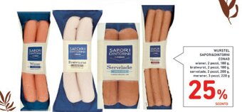 Conad WURSTEL SAPORI DINTORNI CONAD offerta