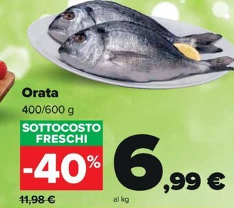 Carrefour Orata 400/600 g offerta