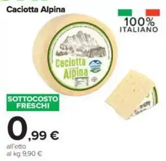 Carrefour Caciotta Alpina offerta