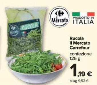 Carrefour Rucola Il Mercato Carrefour confezione 125 g offerta