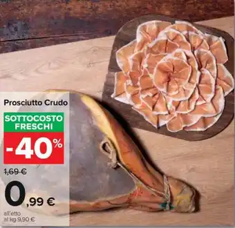 Carrefour Prosciutto Crudo offerta