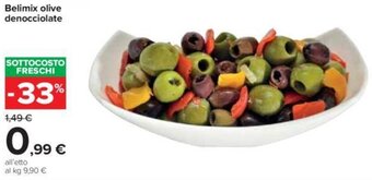 Carrefour Belimix olive denocciolate offerta