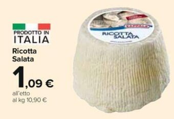 Carrefour Ricotta Salata offerta