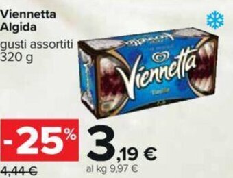 Carrefour Viennetta Algida gusti assortiti 320 g offerta