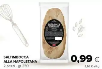 Oasi SALTIMBOCCA ALLA NAPOLETANA 2 pezzi - gr 250 offerta
