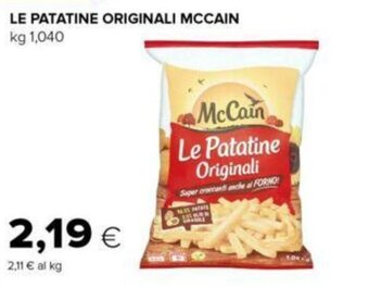 Oasi LE PATATINE ORIGINALI MCCAIN kg 1,040 offerta