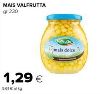 Oasi MAIS VALFRUTTA gr 230 offerta
